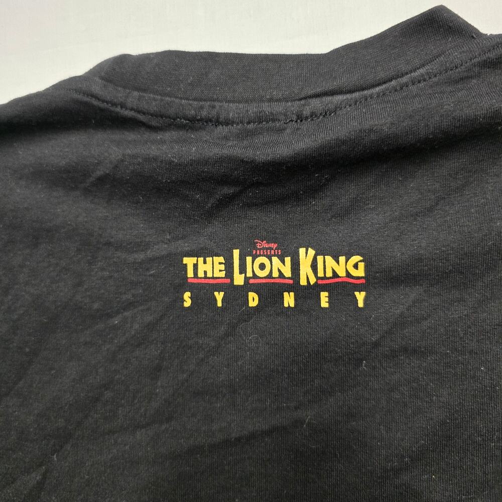 The Lion King Shirt The Broadway Musical Sydney Australia Medium Black Tee - Picture 6 of 8